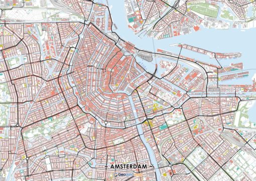 kunstkaart amsterdam