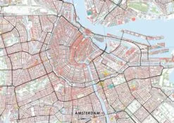 kunstkaart amsterdam